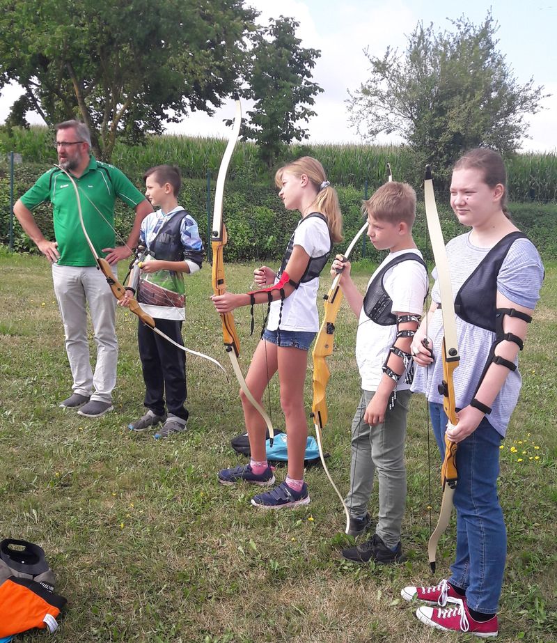 Ferienprogramm 2019 auf dem Bogenplatz am Kammerer Berg