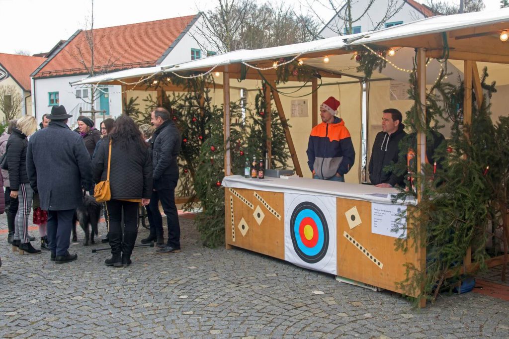 Unser Stand auf dem Christkindlmarkt in Reichertshausen