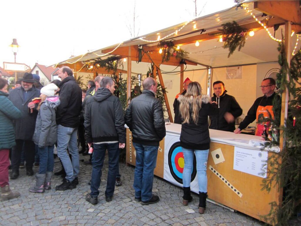 Unser Stand auf dem Christkindlmarkt in Reichertshausen